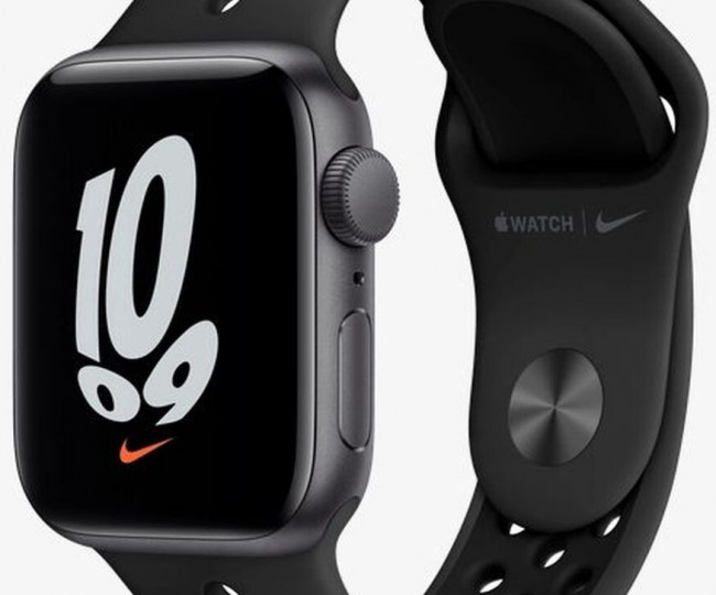 Apple Watch Nike SE GPS 40mm Space Grey Aluminium Case with Anthracite/Black Nike Sport Band (MKQ33) 